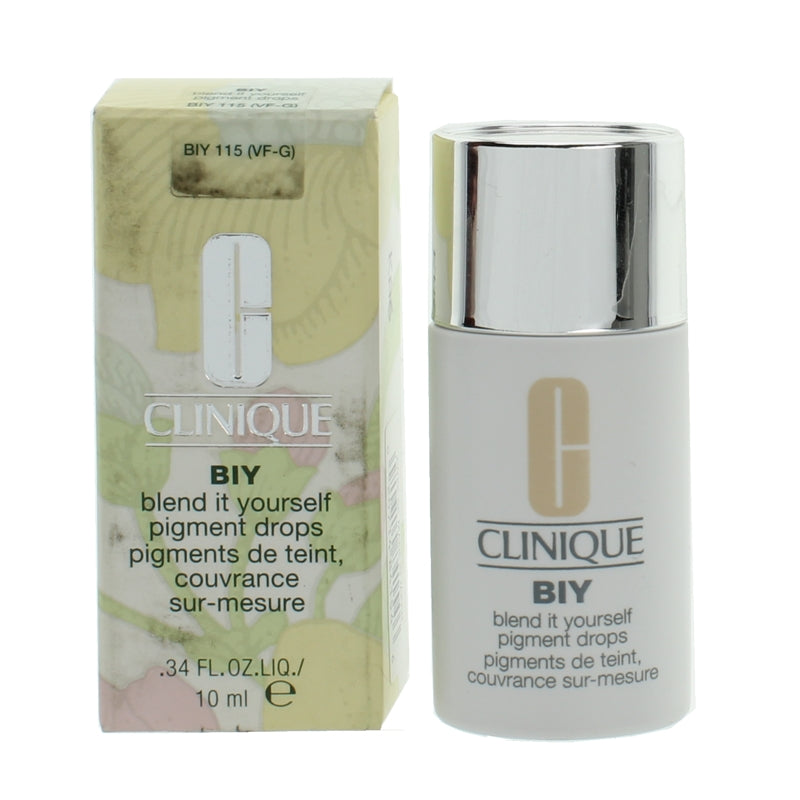 Clinique 10ml BIY Blend It Yourself Pigment Drops 115 Fair