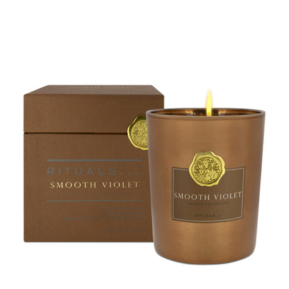 Rituals Smooth Violet Scented Candle 360g Private (Blemished Box)