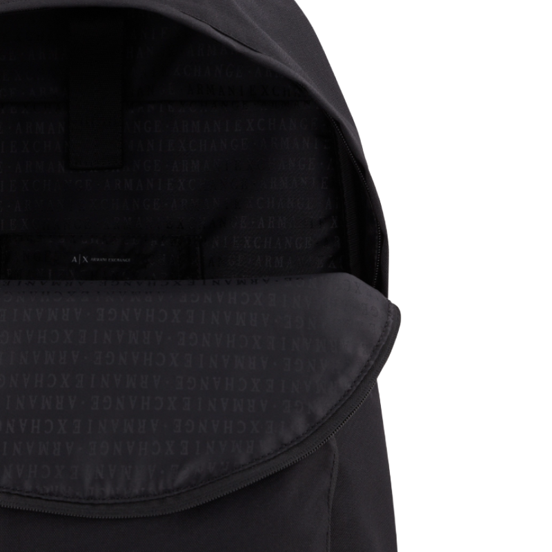 Armani Exchange Logo Backpack Men's Black CC124
