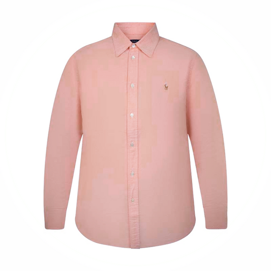 Ralph Lauren Polo Women's Relaxed Fit Shirt Peach Tree