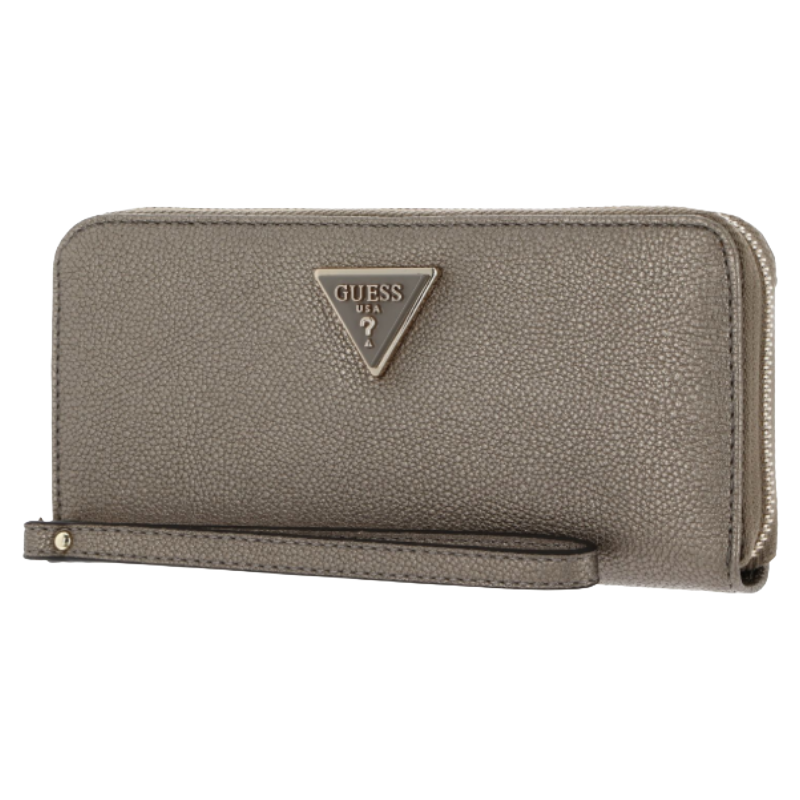 Guess Meridian Large Wallet Pewter Women's BG877846 
