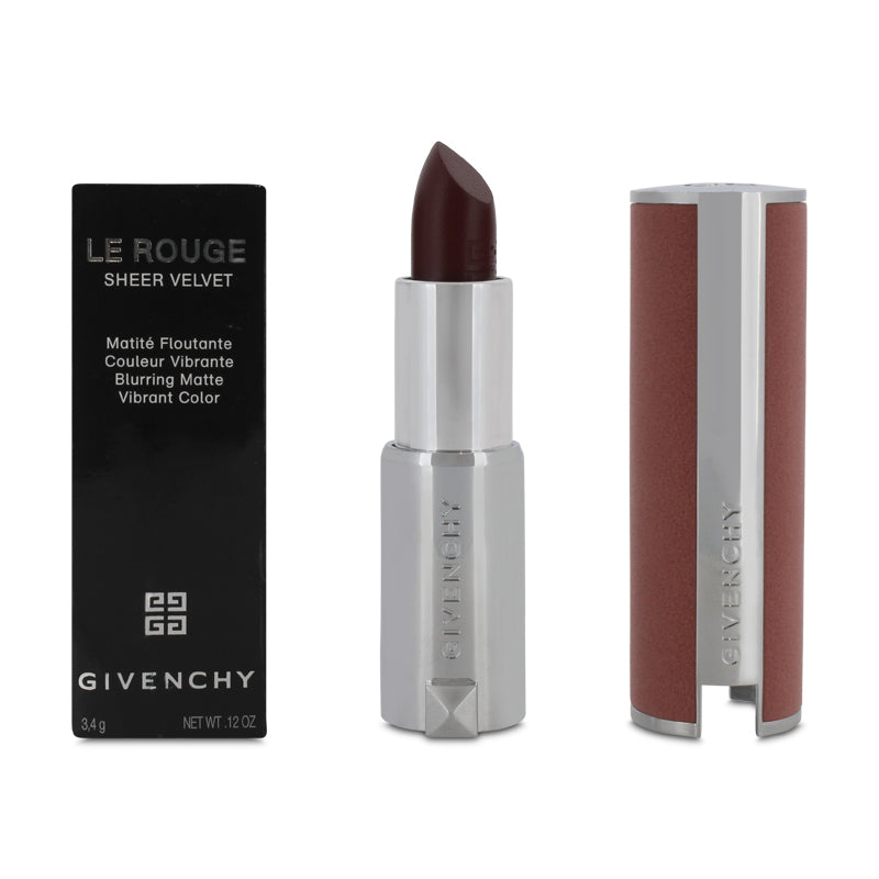 Givenchy Le Rouge Lipstick 17 Sheer Velvet Maple Red