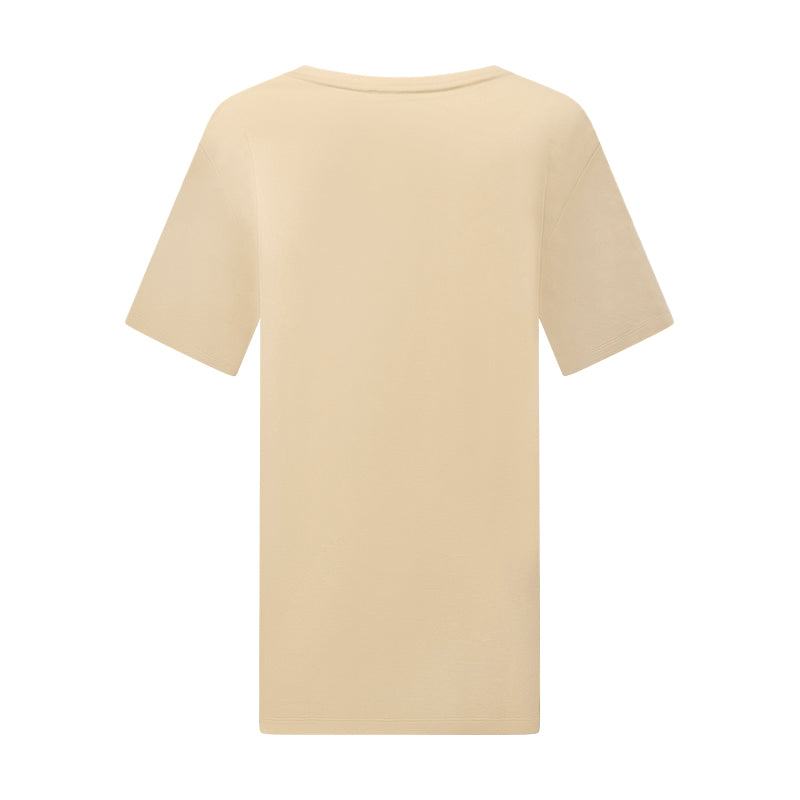 Marc Cain Women's T-Shirt Dark Cream