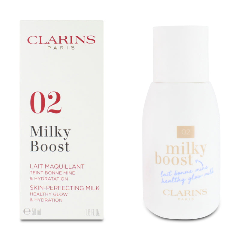 Clarins Milky Boost Skin-Perfecting 02 Milky Nude 50ml
