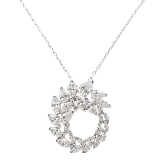 Swarovski Louison Czech White Crystal Necklace 5450926