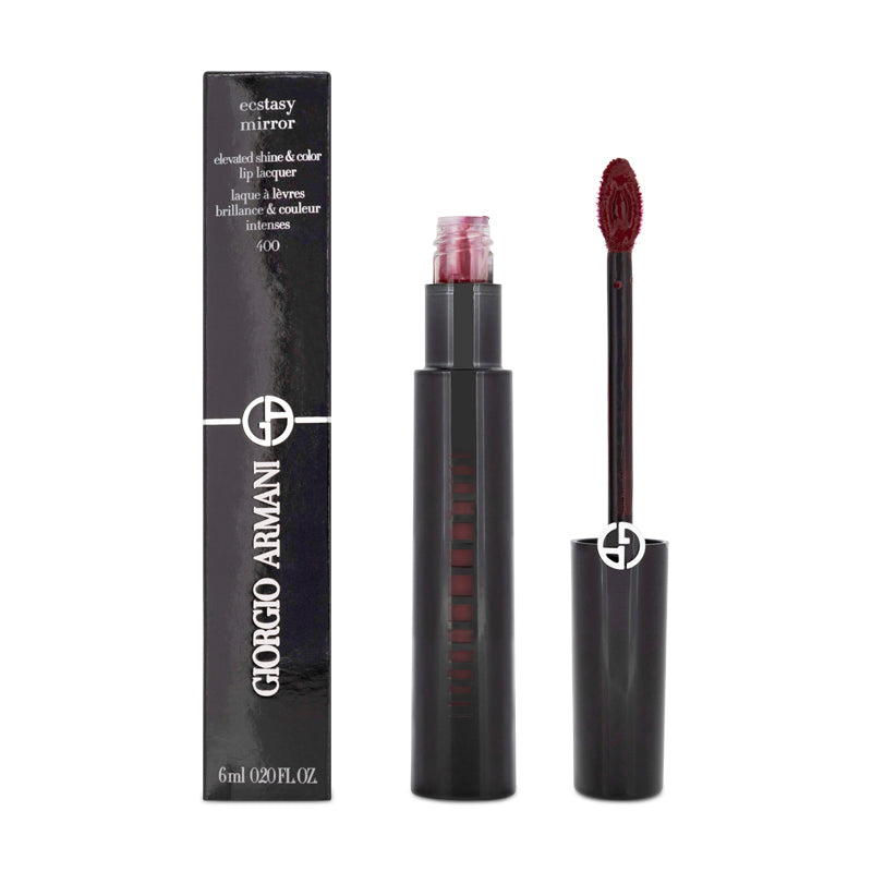 Giorgio Armani Ecstasy Mirror Shine Red Liquid Lipstick 400
