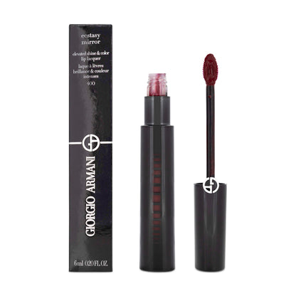 Giorgio Armani Ecstasy Mirror Shine Red Liquid Lipstick 400