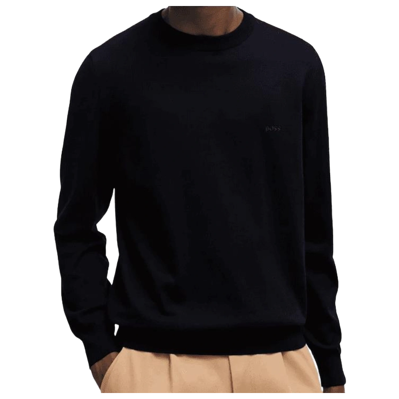Hugo Boss Pacas Men's Knitted Jumper Black