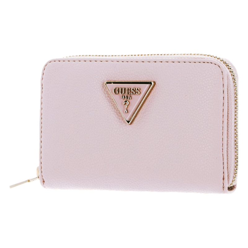 Guess Meridian Triangle Logo Medium Purse Wallet BG877840 Light Rose