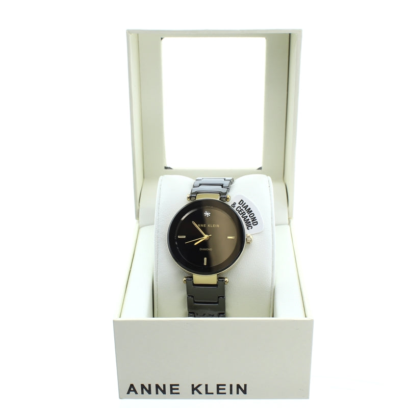 Anne klein best sale watch black