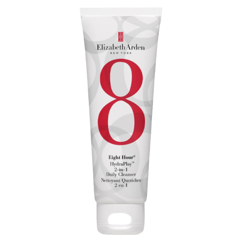 Elizabeth Arden Eight Hour Hydra Play 2-In-1 Daily Cleanser 125ml (Blemished Box)