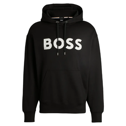 Hugo Boss Men's Hoodie Oversized Fit Sweatshirt Black 