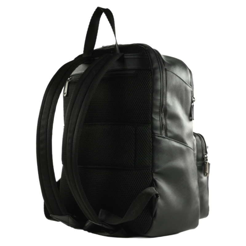 Mario Valentino Mens Ivan Re Backpack Black VBS7O524