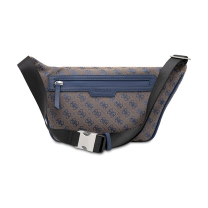 Guess Men's Waist Bag Brown/Blue HMMILJP4256 