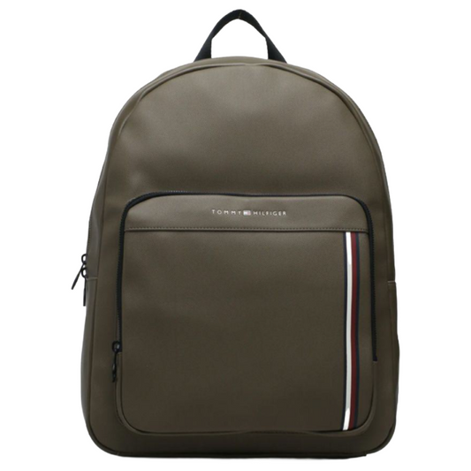 Tommy Hilfiger Mens Backpack Faded Military AM0AM11317