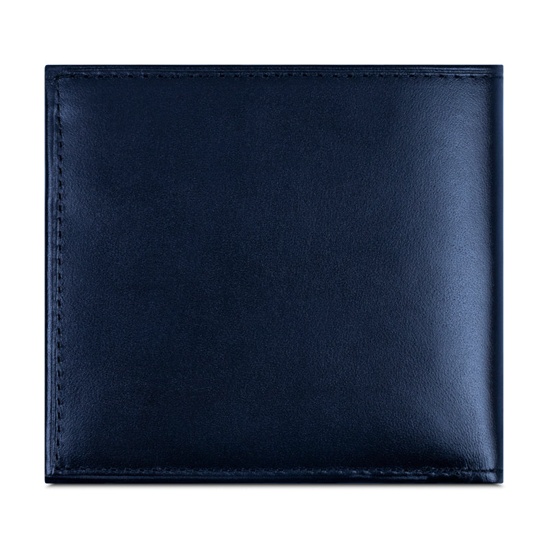 Ralph Lauren Polo Logo Leather Billfold Coin Wallet Black