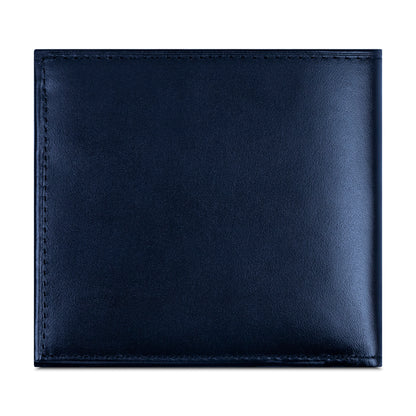 Ralph Lauren Polo Logo Leather Billfold Coin Wallet Black