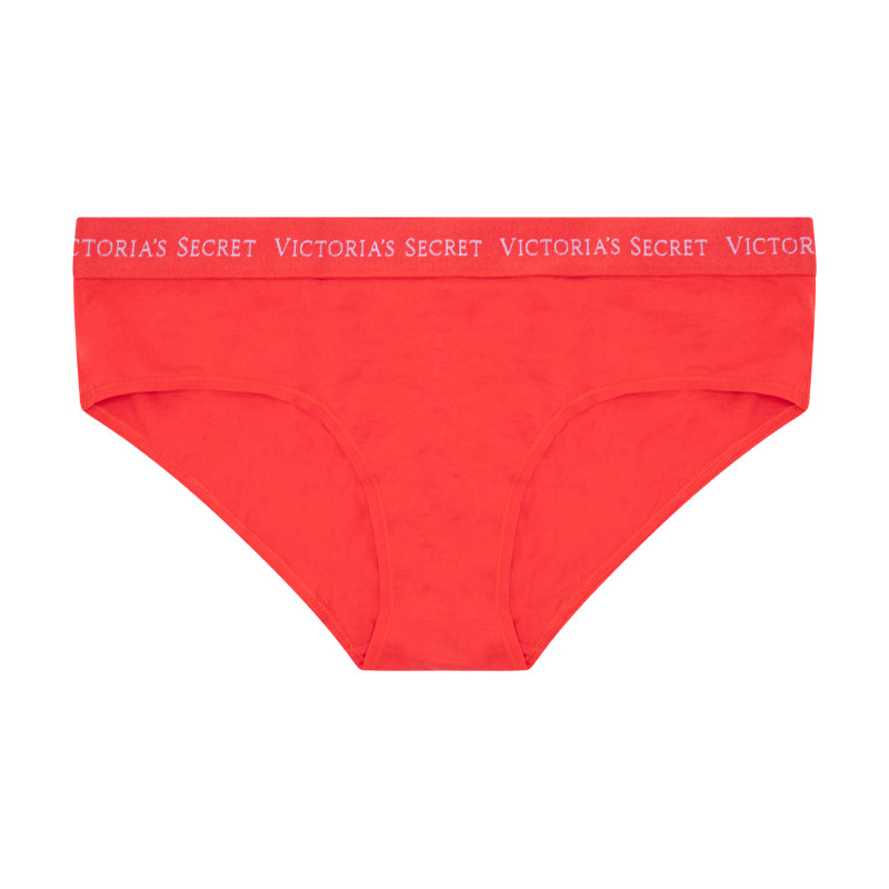 Victoria's Secret Stretch Cotton Logo Hipster Knickers