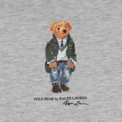 Ralph Lauren Polo Classic Fit Polo Bear Jersey T-Shirt Grey