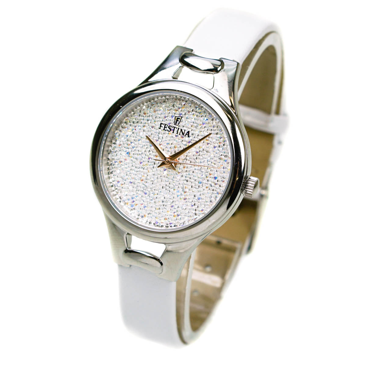 Festina Swarovski White Ladies Watch F20334/1 | Elegant Women's Timepiece