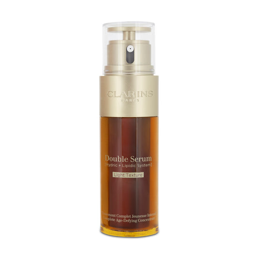 Clarins Double Serum Light Texture Age-Defying Concentrate 50ml (Blemished Box)