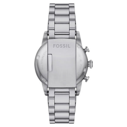 Fossil FS6047 stainless-steel bracelet and clasp rear view