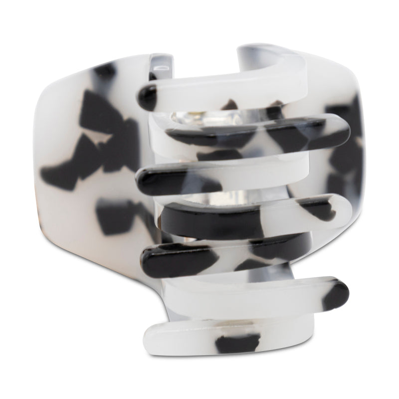 Ronald Hair Small Black & White Hair Grip