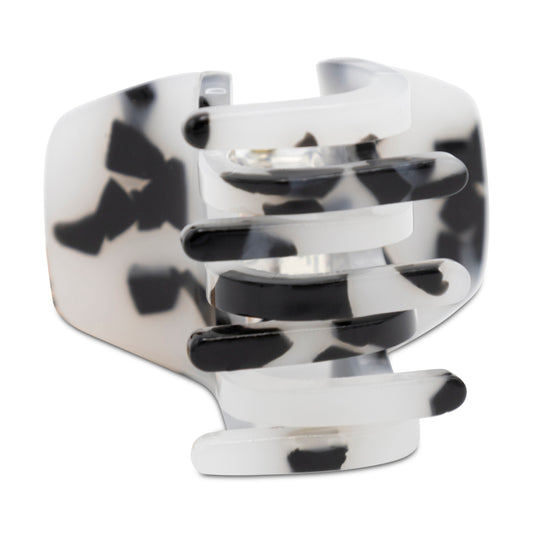 Ronald Hair Small Black & White Hair Grip