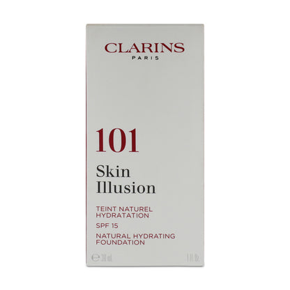 Clarins Skin Illusion Foundation SPF15 101 Linen 30ml