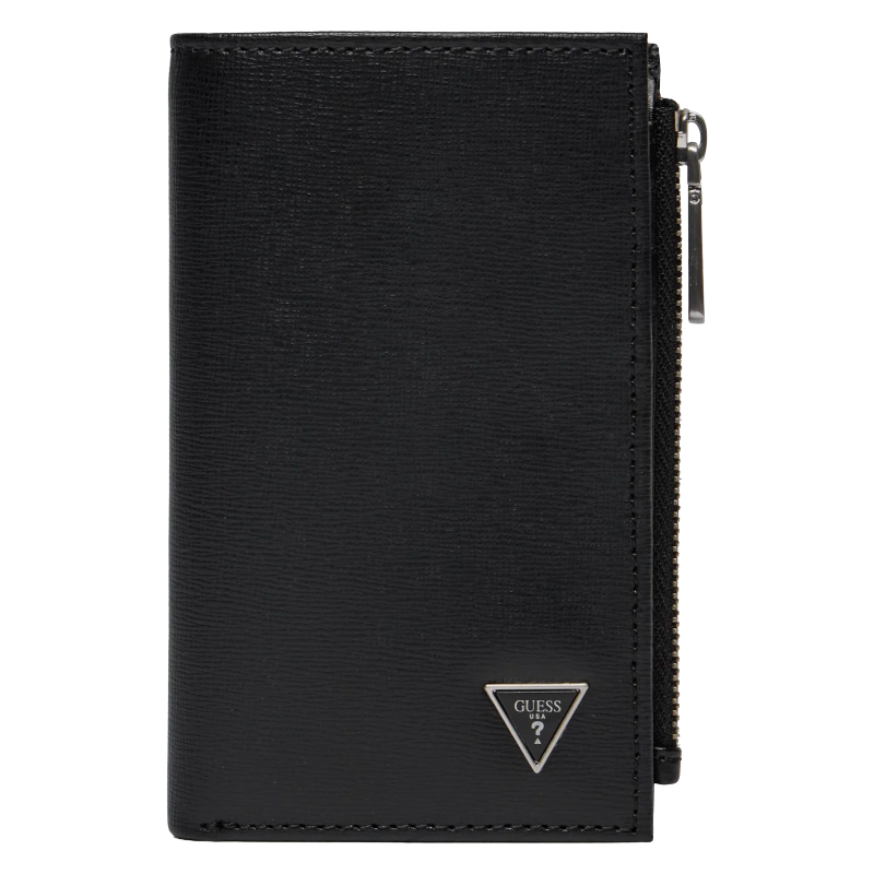 Guess USA Men's Black Leather Wallet