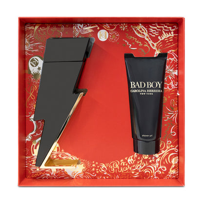 Carolina Herrera Bad Boy 100ml EDT & 100ml Shower Gel Gift Set