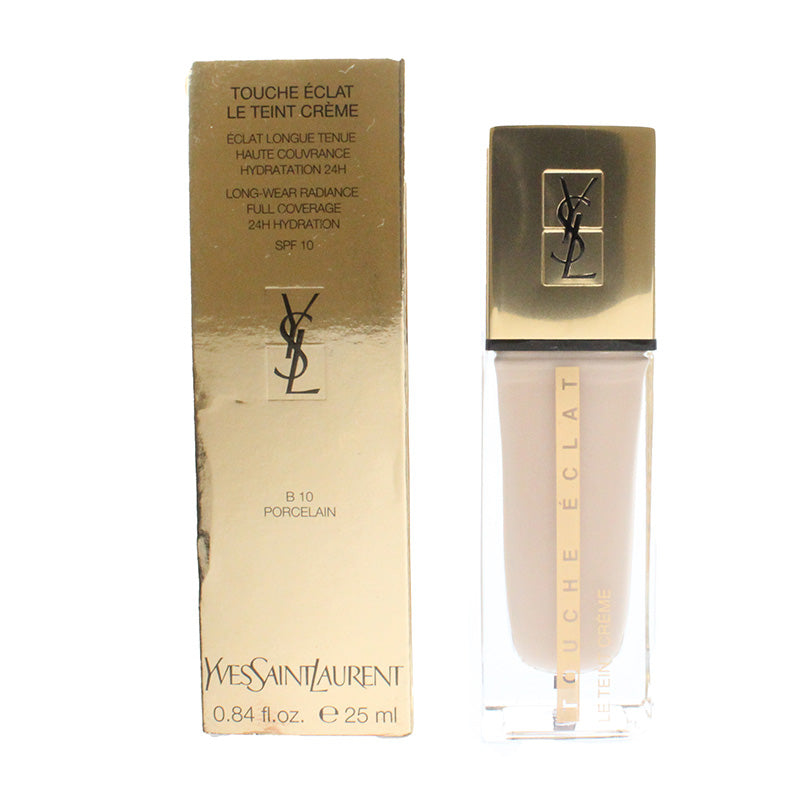 YSL Touche Eclat Foundation B10 Porcelain SPF10 25ml