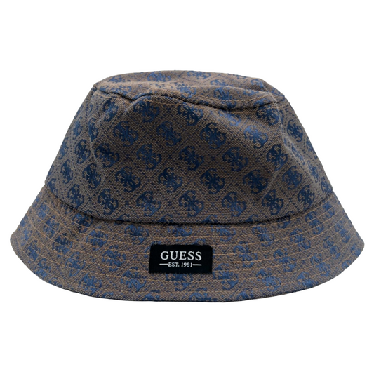 Guess Men's Hat Brown & Blue AM9606POL01