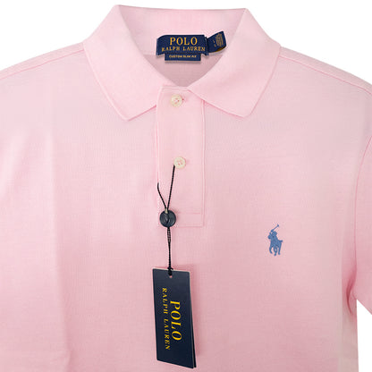 Ralph Lauren Polo Shirt | Custom Slim Fit | Pink