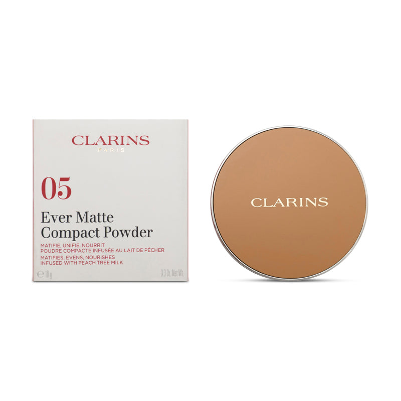 Clarins Ever Matte Compact Powder 05 Medium Deep