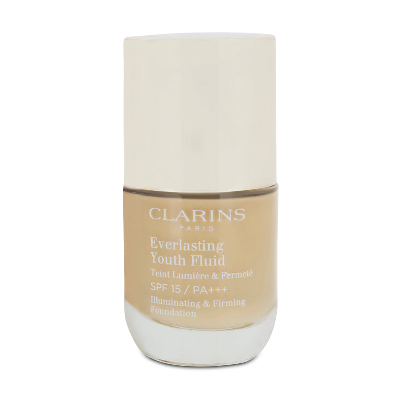 Clarins Everlasting Youth Fluid Foundation 105.5 Flesh 30ml (Blemished Box)