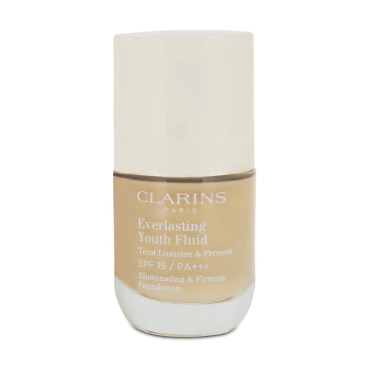 Clarins Everlasting Youth Fluid Foundation 105.5 Flesh 30ml (Blemished Box)