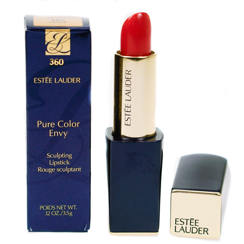 Estee Lauder Pure Color Envy Sculpting Red Lipstick 360 Fierce
