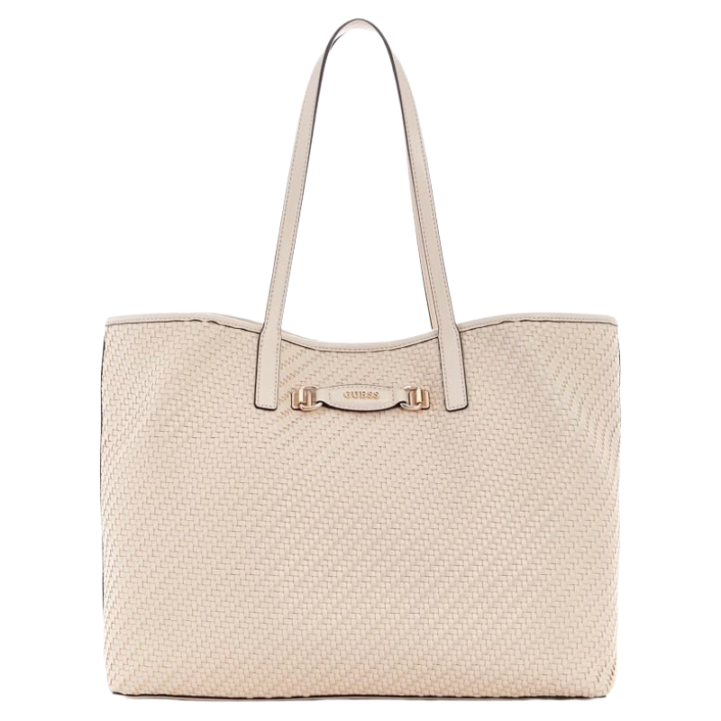 Guess Women's Vikky II Shopper/Tote Bag Shell Rose