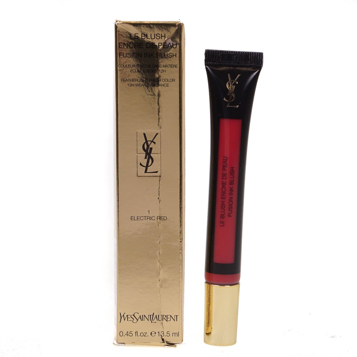 YSL Le Blush Fusion Ink Blush Electric Red No 1