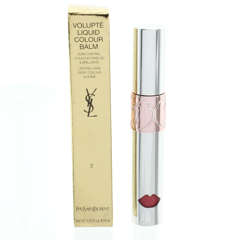 YSL Volupte Liquid Colour Balm 2 Expose Me Rose