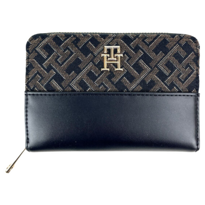 Tommy Hilfiger Jacquard Purse Medium Black Women's
