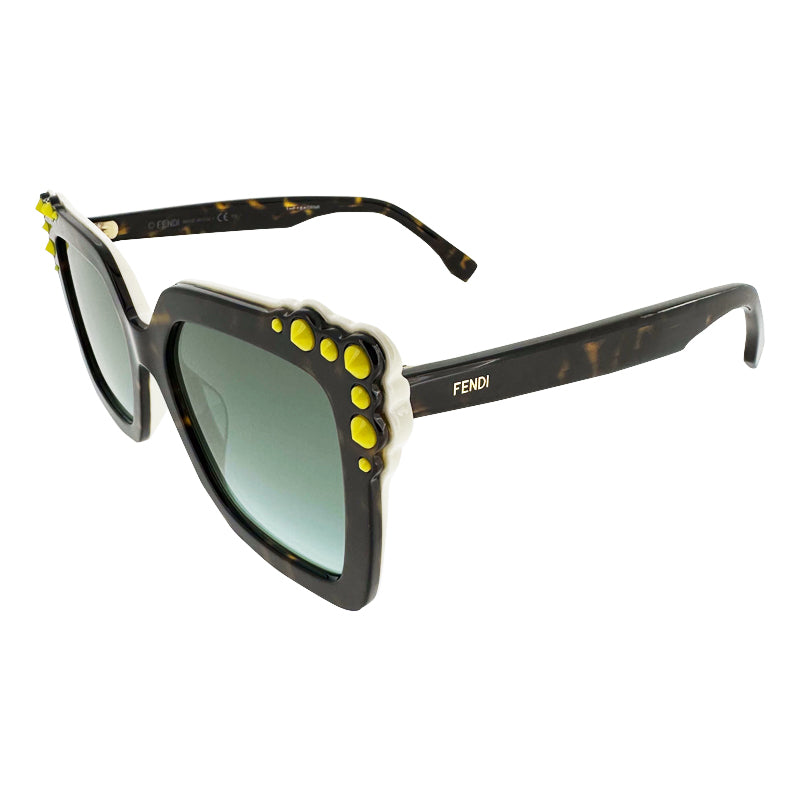 Fendi Havana/White Sunglasses 0260/S