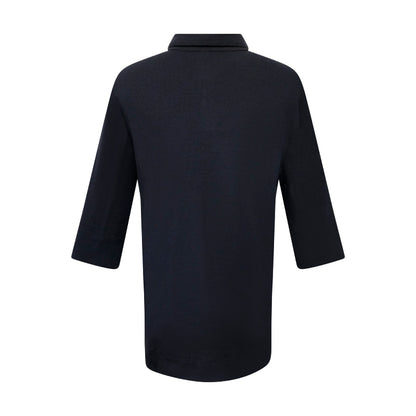 Marc Cain Women's Polo Shirt Midnight Blue 