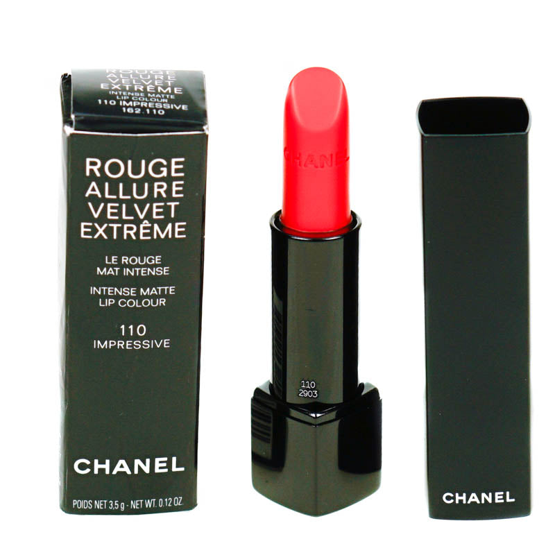 Chanel Rouge Allure Velvet Extreme Intense Matte Lip Colour 110 Impressive