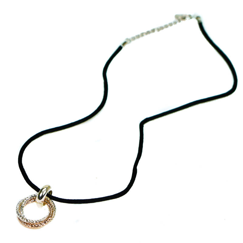 Links of London Aurora 3 Colour Necklace with Silk Cord(Blemished Box)