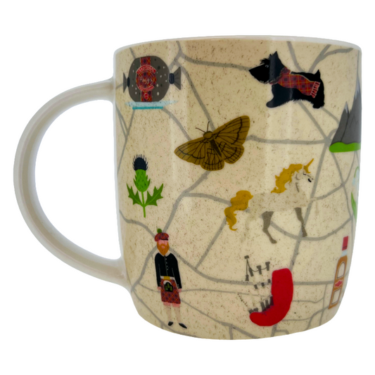 Milly Green Scotland Icons Mug 14oz
