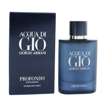 Giorgio Armani Acqua Di Gio Profondo 75ml Eau De Parfum (Blemished Box)