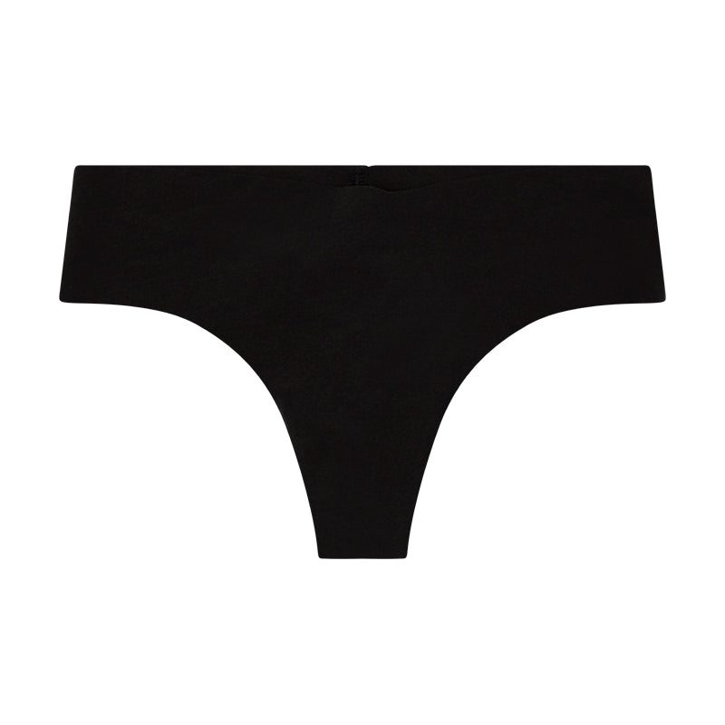 Victoria's Secret Raw Cut Thong Black Extra Small