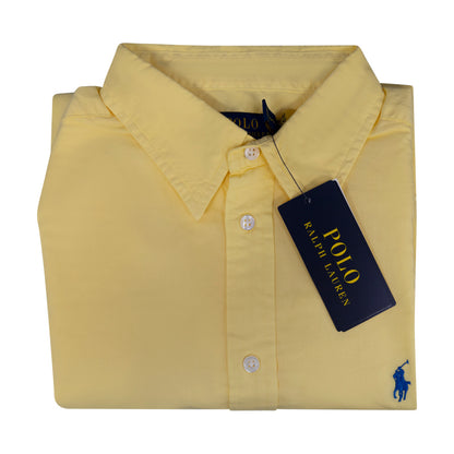 Ralph Lauren Yellow Cotton Shirt | Relaxed Fit